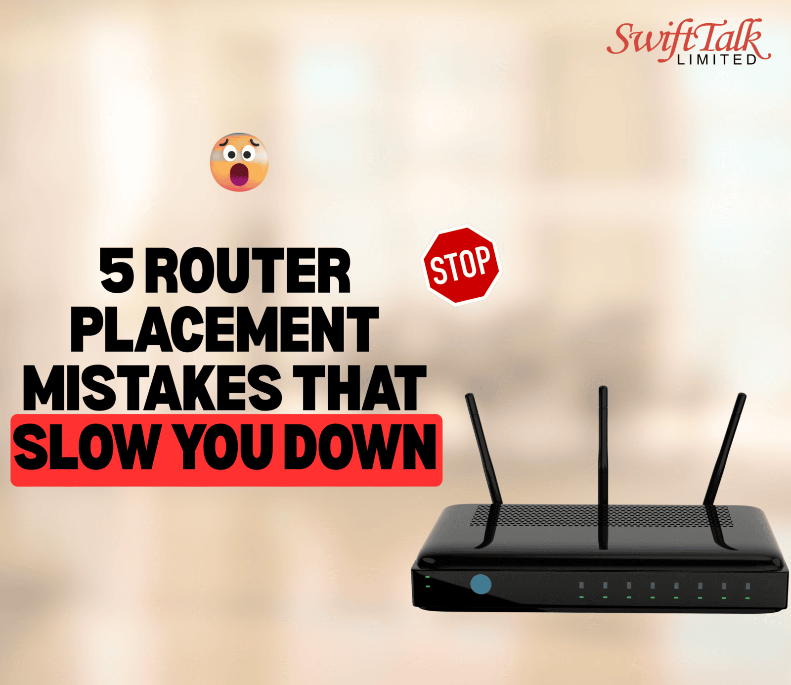 5 Router Placement Mistakes that slow You Down